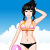 A Day At The Beach Dressup