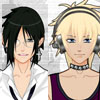 Anime boys dress up game