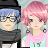 Anime couple dress up game