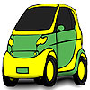 Best design car coloring