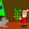 Beware of the Dog, Santa!