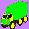 Big cargo car coloring