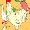 Big hencoop coloring