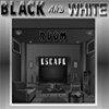 black and white
