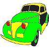 Black door car coloring