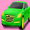 Bright pistachio car coloring