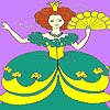 Brilliant lady  coloring