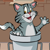 Cat in the can
