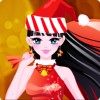 Cheerful Christmas Girl