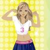 Cheerleader dressup