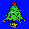 Christhmas Tree colouring