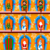 Christmas Door Memory