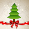 Christmas tree with bow