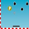 Collecting Coins: shooting at the pumps