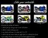 Color your motorbikes.