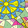 Colorful telescope coloring