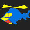 Concept fighter plane coloring
