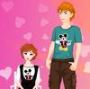 Cute Cartoon Couple