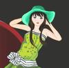 Cute with hat