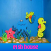 Fish house. Find objects
