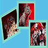 Flame animals puzzle