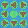 Frog Leap Solitaire