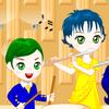 Funny children singing