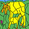 Goat and cub coloring