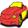 Great real car coloring