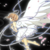 Holy angels in the sky