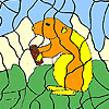 Hungry beaver coloring