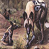Hunter dogs slide puzzle