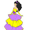 Juliet at the ball coloring