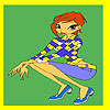 Katy plaid shirt coloring