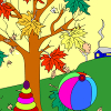 Kid's coloring: Autumn 2