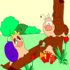 Kid's coloring: Little family