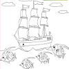 Kid's coloring: Our Friends