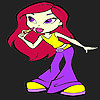 Lily nice makeup coloring