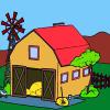 Lovely Barn Coloring