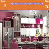 Modern kitchen hidden alphabets