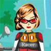 Motorbike Speedway Girl