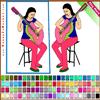 Musicians Cartoon coloring