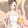 Open shoulder dress