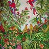 Parrots in the jungle slide puzzle Small Thumbnail