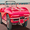 Pink beach car slide puzzle