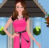 Pink fashion dress up