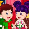 Playing Couple Of Children