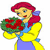 Princess rose coloring