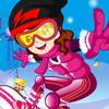 Pro snowborder girl