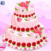 Rose Wedding Cake